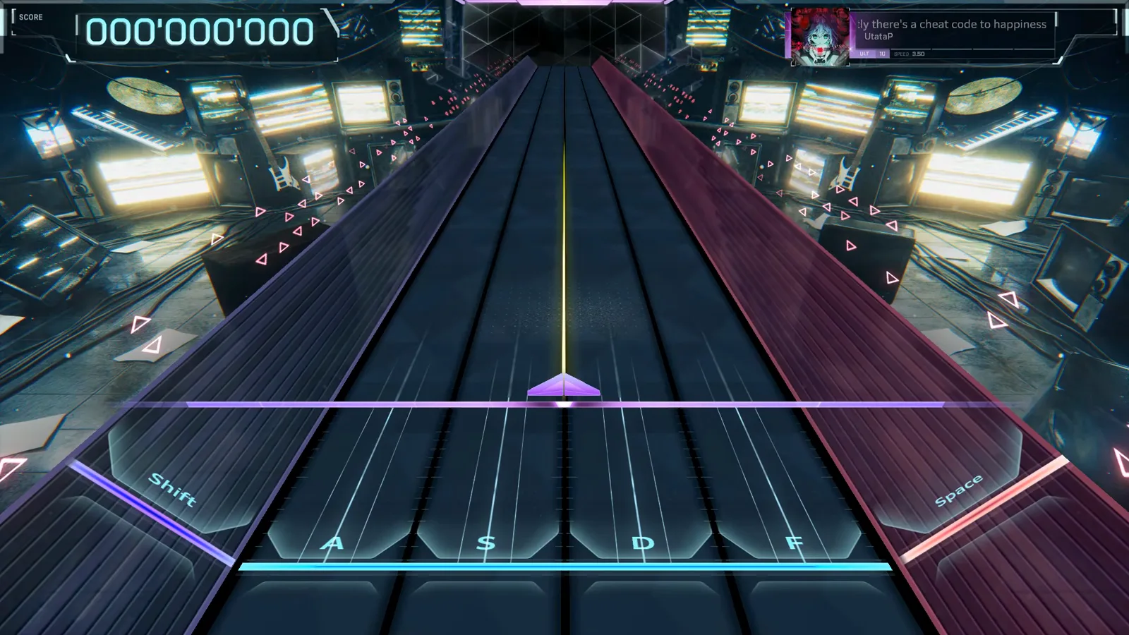 In Falsus chart view staging Apparently's ULT 10 preview at 000'000'000 with the ULT 10 chip and SPEED 3.50 on the song panel