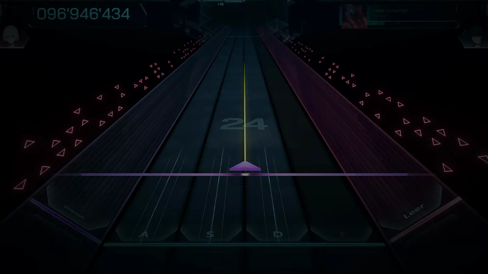 Final counter · 096'946'434 code:Leviathan's darkened highway in In Falsus freezes the final counter at 096'946'434.