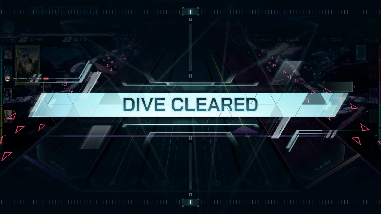 本ガイドが記録するIn Falsus cylin ULT 10の走行を締めるDIVE CLEAREDバナー