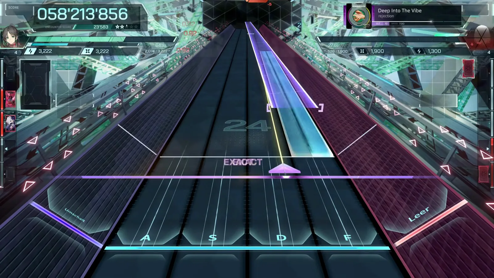 In Falsus ULT 10 wide purple hold crossing the highway in phase 4 with the score at 058'213'856