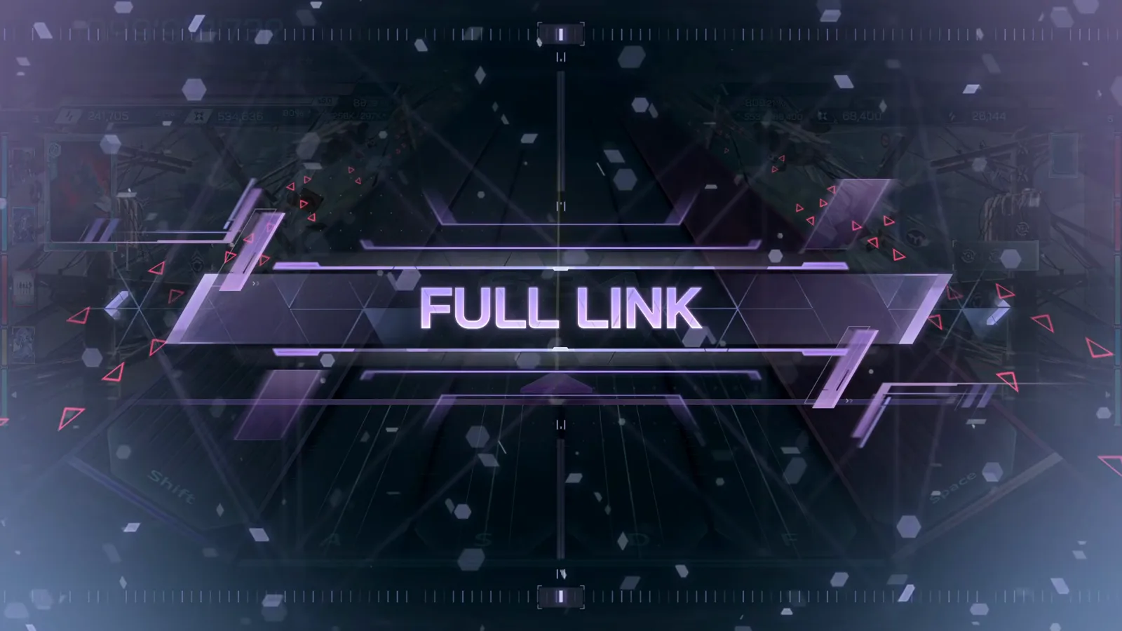The FULL LINK banner The FULL LINK banner crossing the darkened highway after the 634th link lands in In Falsus Monitoring ULT 8